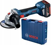 Szlifierka kątowa BOSCH GWS 180-Li 125mm 18V + WALIZKA + ŁADOWARKA +1x4.0Ah