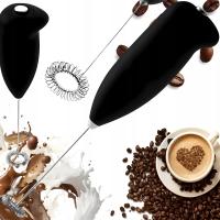 Spieniacz ubijacz do mleka kawy ręczny mini mikser elektryczny na baterie