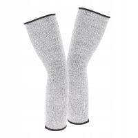 Para Opaska na ramię odporna na przecięcie Rękawy chroniące przed przecięciem Ochrona ramion Szara 35 cm