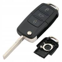 KLUCZYK SAMOCHODOWY SKODA SEAT VW TRZY PRZYCISKI OBUDOWA KLUCZA HU66