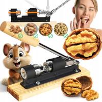 ГРЕЦКИЙ ОРЕХ ЩЕЛКУНЧИК НА ПОДСТАВКЕ СИЛЬНАЯ СТАЛЬНАЯ ДРОБИЛКА