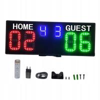 Cyfrowa tablica wyników Score Keeper Profesjonalny licznik wyników gier sportowych z