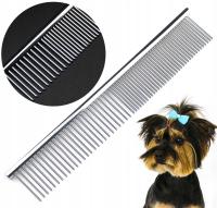 Металлическая расческа для волос для собак и кошек