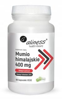 Aliness Mumio himalajskie - shilajit ekstrakt - 90k SHILAJIT Kwasy fulwowe
