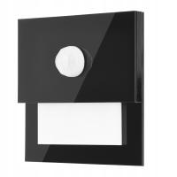 Сумеречный датчик движения 230V 2W светодиодные лестницы с черным холодным светом