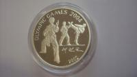 Moneta 7 won Korea Północna 2002 Olimpiada srebro