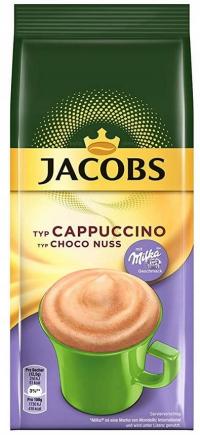 JACOBS KAWA Cappuccino czekoladowo orzechowe CHOCO NUSS NIEMIECKA 500g