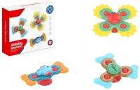 Grzechotki z przyssawkami