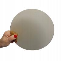 Szkło okrągłe brązowe 6 mm antisol brąz Planibel fi 25 cm fi 250 mm