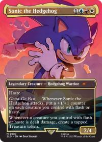 MTG Sonic the Hedgehog *Borderless* (MR)