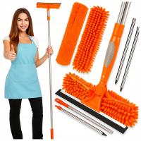 MYJKA TELESKOPOWA DO SZYB OKIEN ŚCIĄGACZKA SZCZOTKA ODŚNIEŻANIA PANELI 1.8m