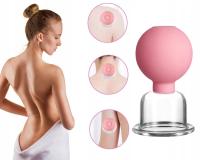 Bańka chińska silikonowa PRÓŻNIOWA do masażu ciała Duża XL BAŃKI PRÓŻNIOWE