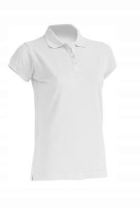 Рубашка Поло Женская Cotton Mania Белая XXL