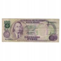 Banknot, Filipiny, 100 Piso, KM:164A, VF(20-25)