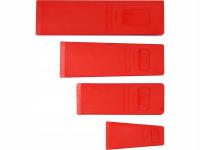 Zestaw 4 klinów do drewna 300, 245, 205, 136mm, tworzywo Yato YT-79884
