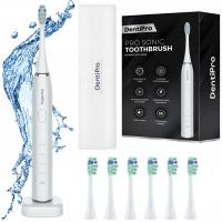 Звуковая зубная щетка-набор мешков с 6 наконечниками электрическая индукция