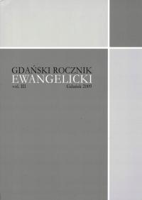 Gdański Rocznik Ewangelicki 2009 vol. III 3