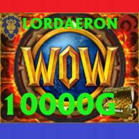 WOW WARMANE LORDAERON GOLD 10K 10000 GOLDA A/H