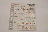 Lauda Safety Card / Instrukcja bezpieczeństwa Airbus A320