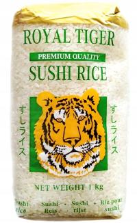 Королевский Тигр рис для суши белый клей Премиум 1 кг