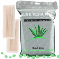 wosk twardy w granulkach 1000g+20 SZPATUŁKI depilacja Full Body Wax