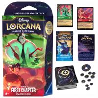 Disney Lorcana Set 01 The First Chapter emerald & ruby starter deck