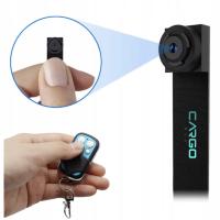 Мини шпионская камера скрытая беспроводная с датчиком движения пульт дистанционного управления