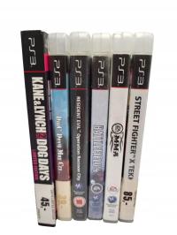 Kolekcja zestaw 8 gier ps3 / Gry PlayStation 3 (PS3) pudełkowa