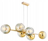 Потолочный подвесной светильник золотая люстра шары Astra LED E27