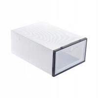 10 x КОРОБКА КОНТЕЙНЕР ОРГАНАЙЗЕР ДЛЯ ОБУВИ С КРЫШКОЙ