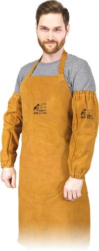 Zarękawek spawalniczy skórzany dla spawacza skóra 46cm 1 para REIS