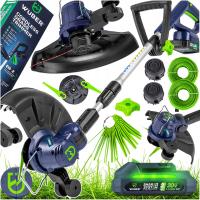 АККУМУЛЯТОРНАЯ КУСТОРЕЗ КУСТОРЕЗ НА КОЛЕСАХ ЛЕСКИ НОЖИ AKU 20V