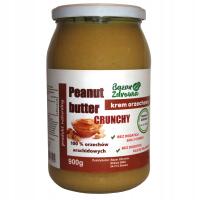 Арахисовое масло хрустящее 900 г с кусочками арахиса