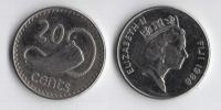 FIDŻI 1996 20 CENTS