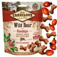 Carnilove Crunchy Snack Dzik z Dziką Różą przysmak dla psa 200g