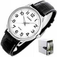 Мужские часы CASIO MTP-1303L - 7B кожа читаемые цифры коробка