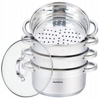 Кастрюли горшок пароварка пароварка набор