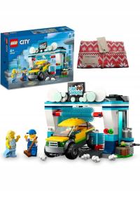 LEGO City 60362 Myjnia samochodowa 243 elementy + etykieta prezentowa