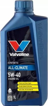 Моторное масло Valvoline ALL CLIMATE 1 l 5W-40