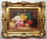 OBRAZ W ZŁOTEJ STYLOWEJ RAMIE 59X49