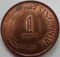 0497 - Singapur 1 cent, 1982