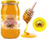 MIÓD FACELIOWY NEKTAR Zbiór 2025 Polski 1,1kg + Gratis nabierak do miodu