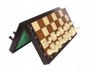 Szachy magnetyczne drewniane turniejowe Madoń 140B - Profesjonalny zestaw