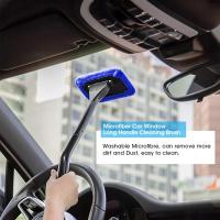 1 szt. Z mikrofibry szczotka do czyszczenia okna samochodu z długim 9B