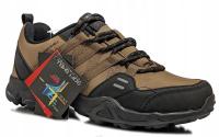 Krótkie buty trekkingowe DK SWAT-2 Soft Shell TECH czarno-brązowe r44