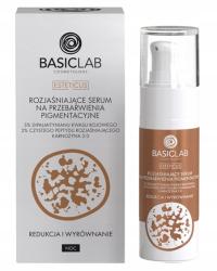 BasicLab Rozjaśniające serum do twarzy, szyi i dekoltu 30 ml