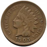 46042. USA - 1 cent - 1905r.