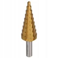 Wiertło stopniowe HSS-TIN RP 400-2000 skok 2mm Stalco S-72530