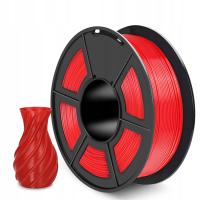 FILAMENT SUNLU 1.75 mm PET-G Red Czerwony 1kg