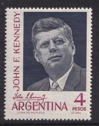 ARGENTYNA ** Mi 838 JFK Kennedy